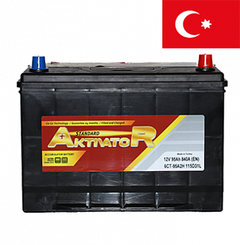   AKTIVATOR Standard 6- 95Ah R+ 840A EN 304/173/224 ..